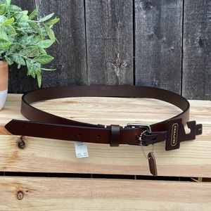 Coach Leather Belt